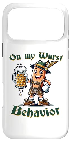 On My Wurst Behavior INg[o[tFXg RX`[ hCc X}zP[X iPhone 17 Pro Max p