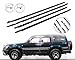 4PCS Outer Windows Rubber Weatherstrip Door Sealing Belt Moulding Trim for Toyota for Land Cruiser LC80 80 Series 1991-1998 Car Door Seal
