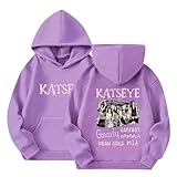 KATSEYE Hoodies for Kids Katseye Merch Sweatshirts Fashion Music Album Graphic Long Sleeve Hoodied for 4-13 Years
