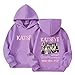KATSEYE Hoodies for Kids Katseye Merch Sweatshirts Fashion Music Album Graphic Long Sleeve Hoodied for 4-13 Years