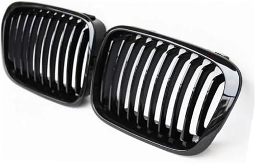 Grille de calandre BMW noir brillant pour pare-chocs avant de voiture