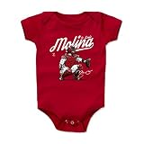 Yadier Molina Baby Clothes, Onesie, Creeper, Bodysuit (Onesie, 3-6 Months, Red) - Yadier Molina Scor