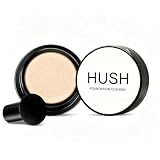 Foundation for Older Women | Ivory - for Fair Skin with Pink or Neutral Undertones | Mushroom Head Air Cushion CC Cream Long-Lasting Full Coverage Moisturizing BB Cream Even Skin for Mature Skin