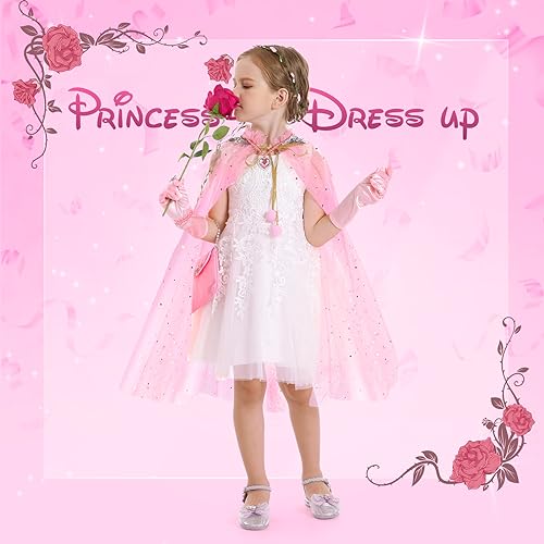 Set de disfraz princesa Fedio con 12 piezas para niñas miniatura 2