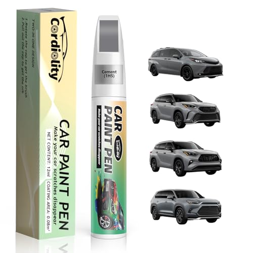 Image of Cement (1H5) Touch Up Paint Pen for Toyota,Car Paint Scratch Repair Pen Quick and Easy Fix Auto Paint Scratch