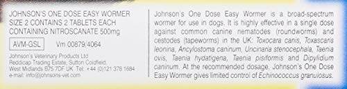 Duke and Co One Dose Easy Wormer for Dogs Size 2, 0.1 kg - Image 4