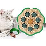 3MNSCD Interactive Cat Catnip Toy Cats Sugar Treat Lick Ball Sticky Wall Enrichment Balls for Cats Healthy