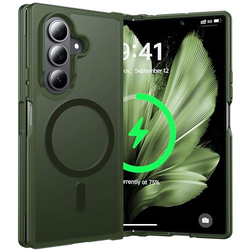FNDMIL NO.1 }Olbg Samsung Galaxy Z Fold 7p MagSafeΉ [RpO[h̗ς] [}bg] [wh~] \tgVRop[ Samsung Fold 7 P[X XAO[