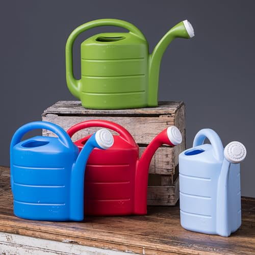 Root & Vessel 30411 Deluxe 2-Gallon Watering Can, Red - Image 4