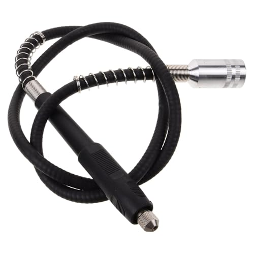 Housoutil Electric Seam Cleaning Cone for Flex-shaft Attachment Flexible Drill Extension Cord Caulking Shaft