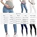 Maternity Jeans for Short Women Petite Maternity Jeans Stretch Comfy Skinny Denim Pants Pregnancy Over Belly Stretch Loose Fit with Pockets for Everyday Dark Blue