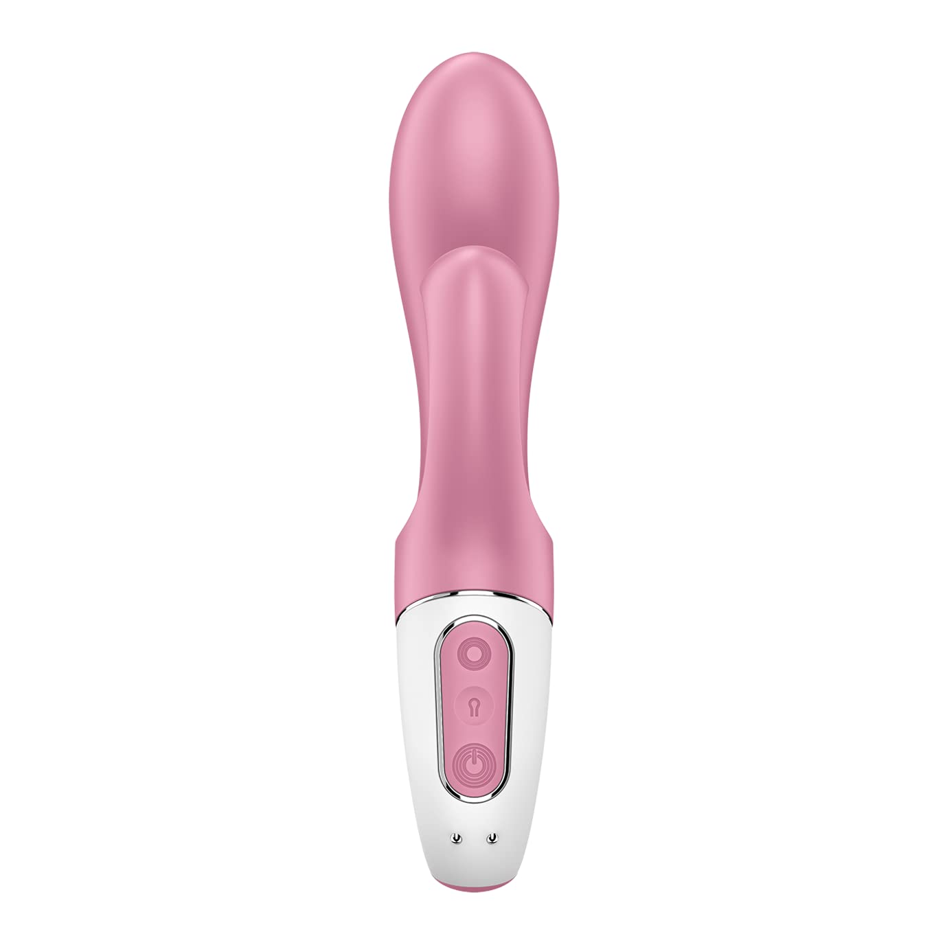 Vibrador Satisfyer Air Pump Bunny 2 | Con eje inflable | Silicona agradable a la piel | juguetes sexuales para mujeres | 12 modos de vibración | Vibrador de ondas de presión para mujeres