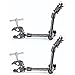 Produktbild Neewer® 2 Stück 11 "/ 28cm Einstellbarer Leistungs Reibungs Artikulierende magischen Arm Groß und Superklemme Krabben Zangen Clip für DSLR Kamera-Anlage, LCD-Monitor, DV-Monitor, LED-Leuchten Blitzlicht