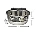 MidWest Homes for Pets Snap'y Fit Stainless Steel Food or Water Bowl, Holds 1 Quart, Mounts to Wire Crates, No-Tip Design, Rust-Resistant, for Dogs and Cats