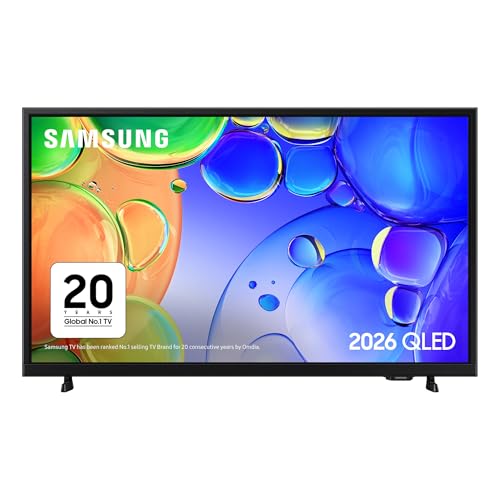 Samsung Smart TV Q5F 32-Inch, QLED Full HD, Quantum Dot Colour, HDR, Contrast Enhancer, Tizen OS, Gaming Hub, Slim Look Design, [2026]