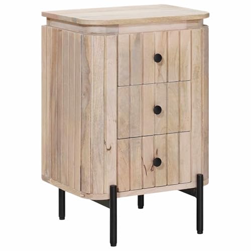 Table de chevet 3 tiroirs pour optimiser le rangement d'une chambre - 5