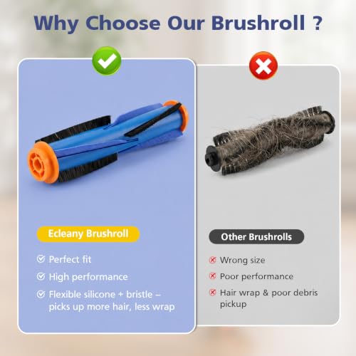 Image of 3 Pack Main Brush for Shark AI AV2501S AV2501AE RV2502AE RV2520AOUS AV2510AOUS AV2511AE RV2610WA RV2610WD
