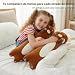 Imagen de Kekeso Almohada Larga de Panda Rojo 60cm- Peluche de Panda Suave para Niños & Adultos
