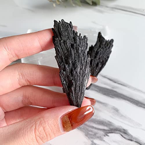 Lames de cyanite noire pour votre espace de méditation
