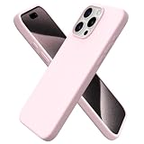 ORNARTO Funda para iPhone 15 Pro MAX Silicona Antigolpes,Rosa
