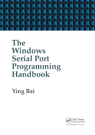 The Windows Serial Port Programming Handbook book cover