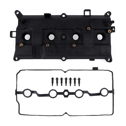 Image of Tykick Engine Valve Cover with Gasket for Nissan Versa 2007 2008 2009 2010 2011 2012 1.8L L4 Replaces 264-744,264744,13264EM30A,13264EM30B,13264EM30C,13264-EM30C