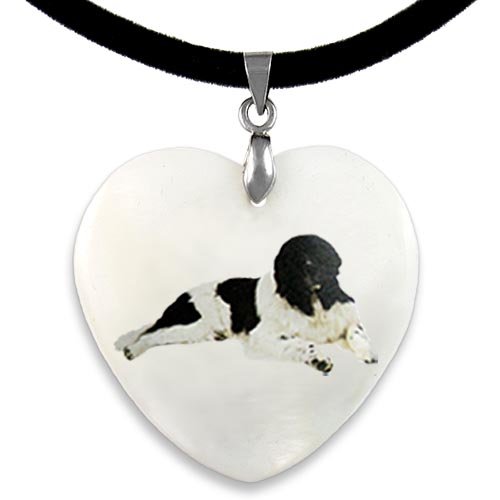 Timest - Cane Landseer - Ciondolo a Forma di