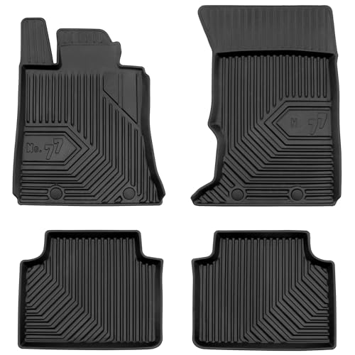 Materiale resistente - Mantiene l'elasticita e la resilienza da -50 gradi C a +110 gradi C. I tappeto in gomma sono anche resistenti agli agenti chimici, ai raggi UV e all'abrasione.