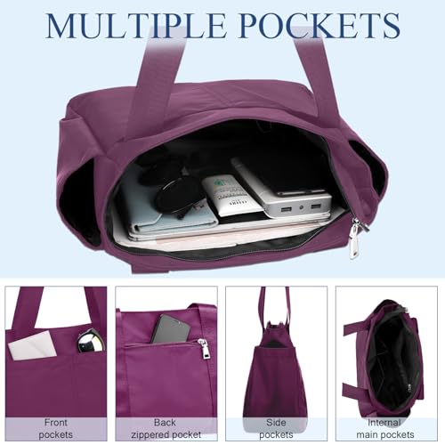 PlasMaller Carry On Travel Duffle Bag Packable Luggage Travel Gear Sports Gym Bags Lightweight Tote Shoulder Pack4