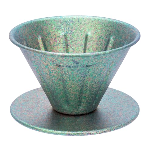 Boundless Voyage ���`�^���� �R�[�q�[�h���b�p�[ �~���^ 8�F�W�J ���y�� �g�ѕ֗� ������� �ϋv �K�тȂ� �R�[�q�[�c�[�� �ƒ� �I�t�B�X �A�E�g�h�A �L�����v�p �M�t�g�Ή� �y�[�p�[�t�B���^�[�͕ʔ� Ti6005P (�O���[��)