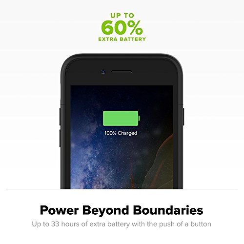 Mophie 3679_Jpa-Ip7P-Blk Juice Pack Wireless - Qi Wireless Charging - Protective Battery Pack Case For Apple Iphone 8 Plus And 7 Plus – Black #TOP5