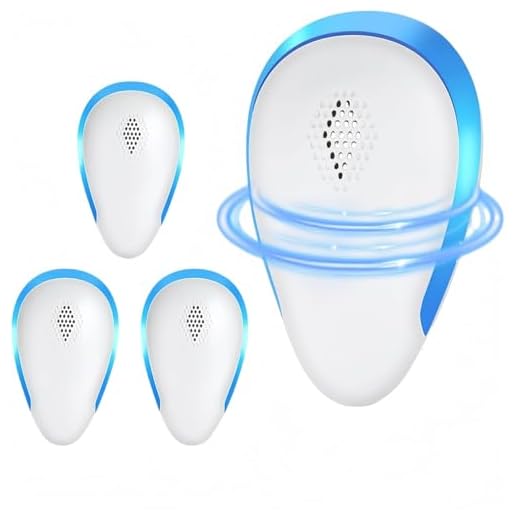 2025 Upgraded Version Ultrasonic Pest Repeller, Powerful Mouse Repeller plug in Pest Control for Rats, Rodent, Mice, Bugs, Mosquito, Spider, Ant Repellent Harmless To Pets And Human (Blue)