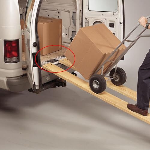 Kit de rampa de carga para camión de aluminio con soporte y pies de goma miniatura 2