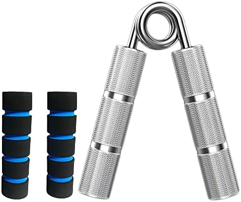 XGQQ Metal Hand Grip Strengthener 50LB-350LB No Slip Heavy-Duty Grippers Strengthener with Gift Box, Great Wrist & Forearm Hand Exerciser, Home Gym, Hand Gripper Grip Strength Trainer,200LB