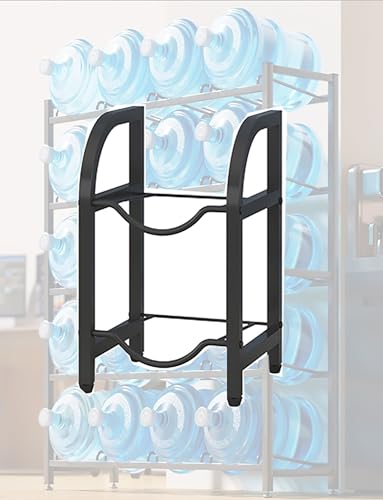 Estante for jarra enfriadora de agua, soporte for botella de agua de 5 galones, estante de almacenamiento con protección for el piso, soporte for jarra de agua desmontable for organización del hogar,