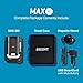 Escort MAX 360 Laser Radar Detector - GPS, Directional Alerts, Dual Antenna Front and Rear, Bluetooth Connectivity, Voice Alerts, OLED Display, Apple CarPlay and Android Auto Compatible