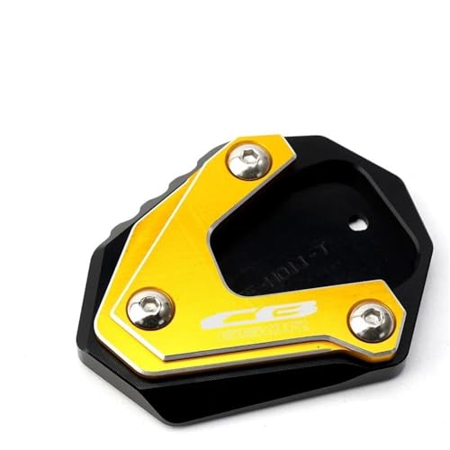 CEHAKDLRI Motorrad-Ständerpolster Für H&ONDA CBR650R CB650R CB 650R CBR 650 R 2019-2023 Motorrad Zubehör Ständer Seite Stehen Vergrößern Pad(9)