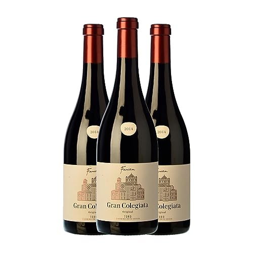 Fariña Gran Colegiata Original Tinta de Toro Toro Reserva 75 cl Vino tinto (Caja de 3 Botellas de 75 cl)