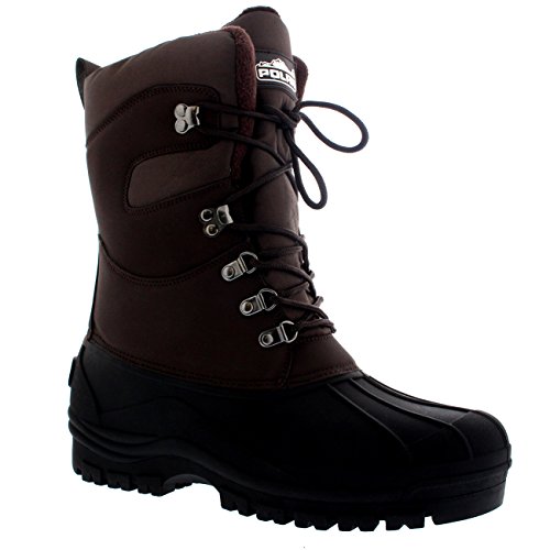Image of POLAR Mens Snow Hiking Mucker Duck Grafters Waterproof Saftey Thermal Boots