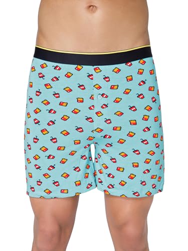 Image of Bummer Micro Modal Boxer Shorts for Men - Ultra Soft & Breathable, 3 Times Softer Than Cotton, Anti-Bacterial, Stretchable for Ultimate Comfort & Style, Pack of 1 (A Shark Tank Product)