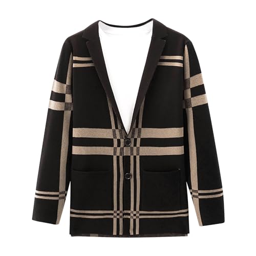 Chaqueta punto hombre abotonada para abrigarse con estilo en el ocio 3