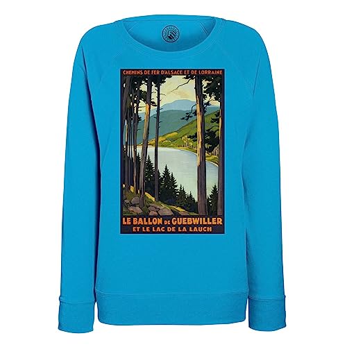 Sweatshirt Femme Alsace Lorraine reveillez vos souvenirs de voyage en France
