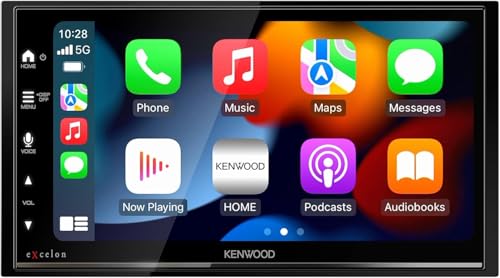 Kenwood DMX809S Radio para Auto con Pantalla Táctil 6.8" miniatura 2