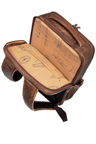 Scully Unisex Leather Front Flap Backpack - 605-10-294