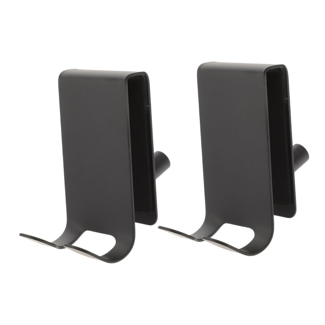 ARTIBETTER 2pcs Stainless Steel Shower Door Hooks Suction Cup Hanger for Bathroom Towels Robes and Clothes