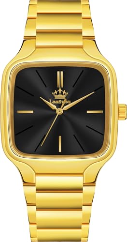 Image of LIMESTONE Classic Series Men Analog Watch - Stainless Steel Mesh Strap with Elegant Dial & Roman Numerals | Quartz Wristwatch for Casual & Formal Wear