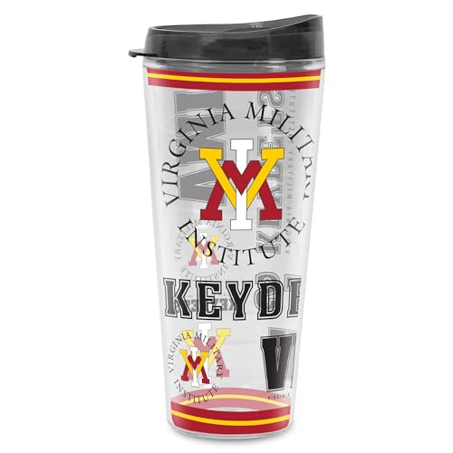 Image of Rico Industries NCAA College Double Wall Mayhem 16oz Or 20oz Tritan Tumbler W Lid