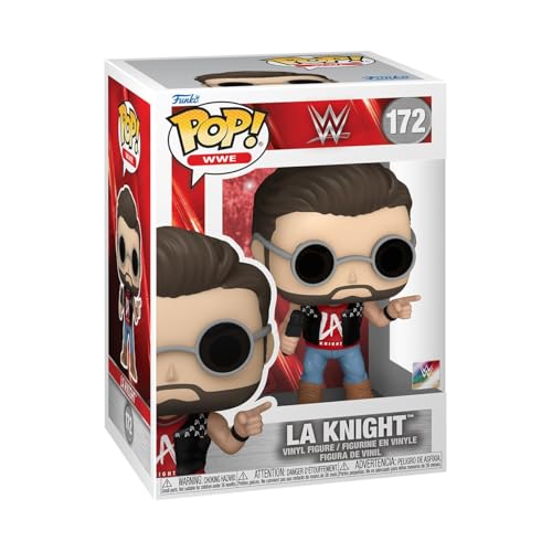 Funko Pop WWE - LA Knight - Collectable Vinyl Figure - Gift Idea - Official Merchandise - Toys for Kids & Adults - Sports Fans