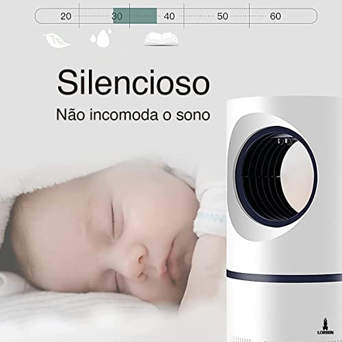 Abajur Luminária Antimosquito Lorben Armadilha Mata Pernilongo Inseto Led USB GT6095