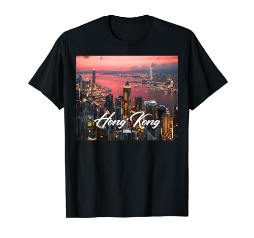 Iconic Skyline Hong Kong T-Shirt